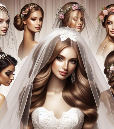Fryzury ślubne z welonem: 10 pomysłów na elegancki look